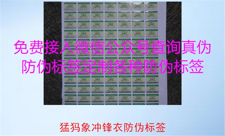 猛犸象沖鋒衣防偽標簽如何辨識？教你識別真?zhèn)?，確保購買正品(圖1)