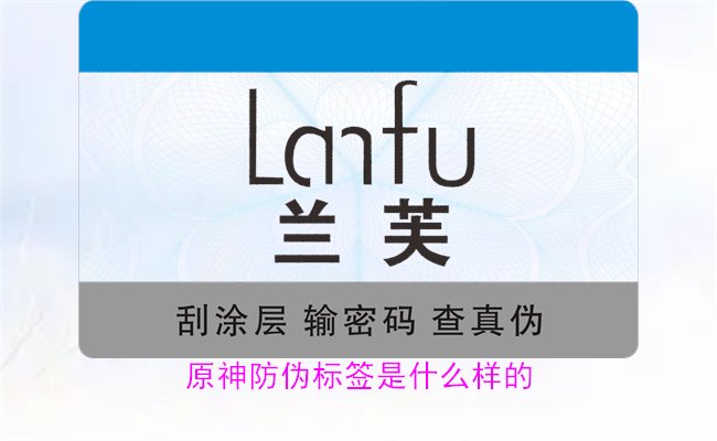 原神防偽標(biāo)簽是什么樣的？揭秘原神防偽標(biāo)簽的獨(dú)特設(shè)計(jì)與防偽效果(圖1)