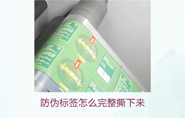 防偽標(biāo)簽怎么完整撕下來?方法步驟詳解及注意事項(圖2) 防偽標(biāo)簽怎么完整撕下來?方法步驟詳解及注意事項(圖2)